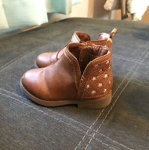 Brown Toddler Fall Boots